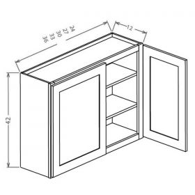 Wall 42"H Cabinet - CVW
